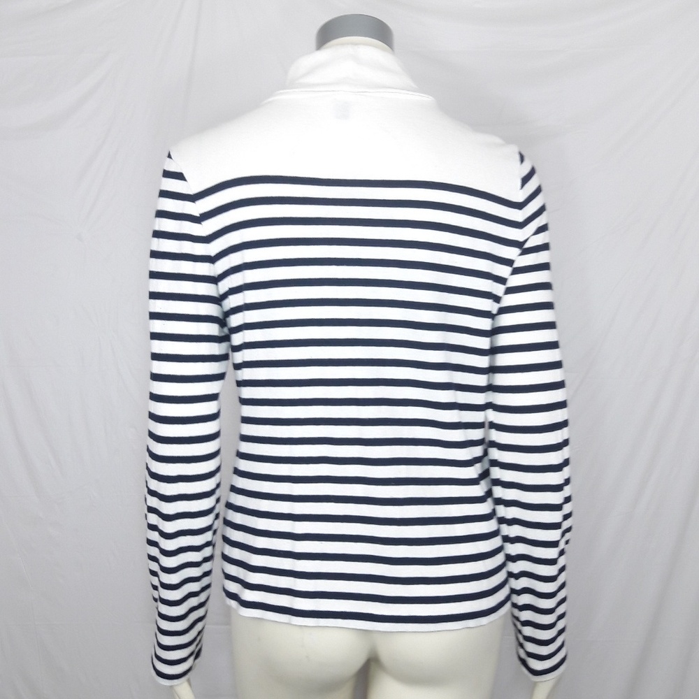 J. Crew Turtleneck Stripe Sweater - image 5